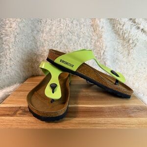Birkenstock Gizeh Sandal - Lime Green